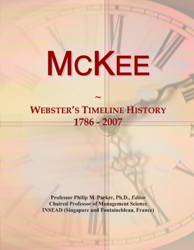 McKee: Webster's Timeline History, 1786 - 2007