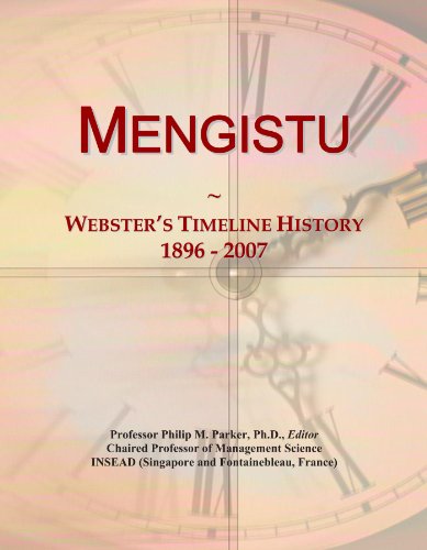 Mengistu: Webster's Timeline History, 1896 - 2007