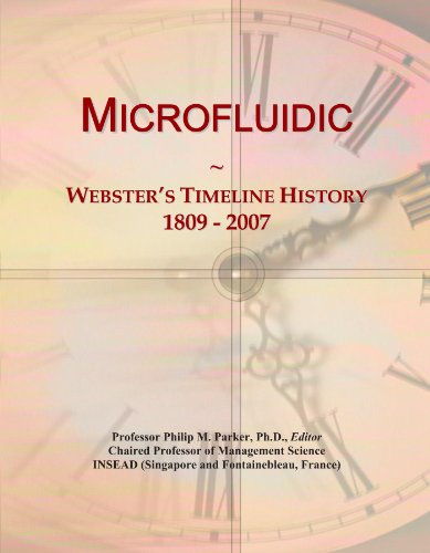 Microfluidic: Webster's Timeline History, 1809 - 2007