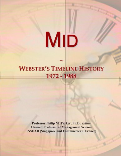 Mid: Webster's Timeline History, 1972 - 1988