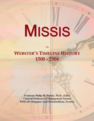 Missis: Webster's Timeline History, 1500 - 2004