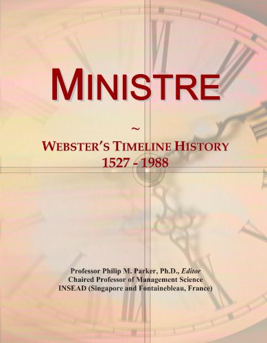Ministre: Webster's Timeline History, 1527 - 1988
