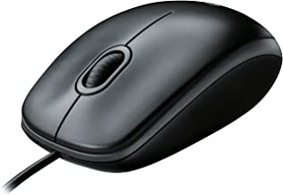 Logitech B100 USB Optique 800DPI Noir souris - Souris (Optique, USB, 800 DPI, Noir)
