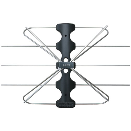 Winegard FreeVision FV-30BB Indoor and Outdoor Digital HDTV Antenna (4K Ultra-HD Ready, ATSC 3.0 Ready, High-VHF / UHF) - 30 Mile Range High Performance Digital HD TV Antenna