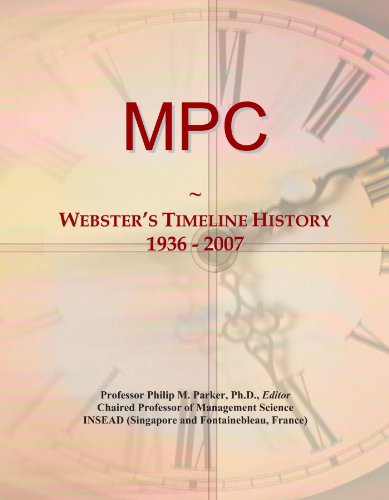 MPC: Webster's Timeline History, 1936 - 2007