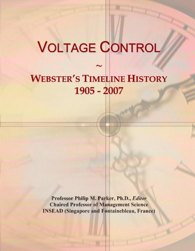Voltage Control: Webster's Timeline History, 1905 - 2007