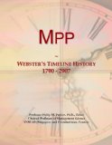 Mpp: Webster's Timeline History, 1700 - 2007