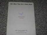 He's More Than Just a Swear Word Sheet Music