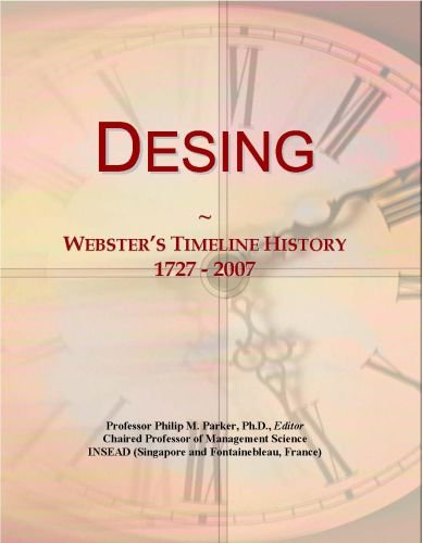 Desing: Webster's Timeline History, 1727 - 2007