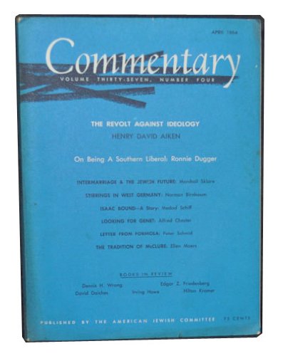 Commentary: Vol. 37, No. 4 (April 1964)
