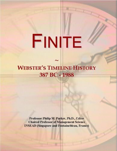 Finite: Webster's Timeline History, 387 BC - 1988