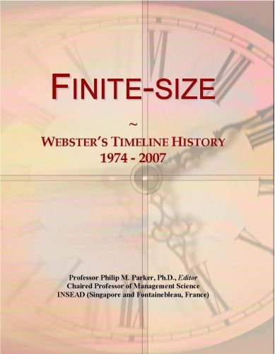 Finite-size: Webster's Timeline History, 1974 - 2007