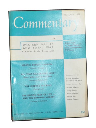 Commentary: Vol. 32, No. 4 (October 1961)