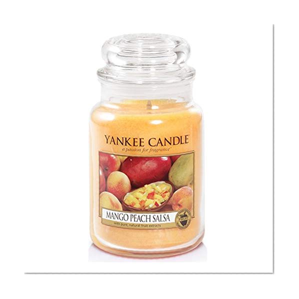 Yankee Candle bougie grande jarre, « Mangue et pêche »