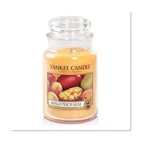Yankee Candle bougie grande jarre, « Mangue et pêche »