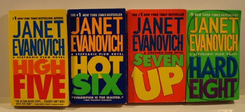 Janet Evanovich Stephanie Plum Series 5-8 (High Five, Hot Six, Seven Up, Hard Eight)