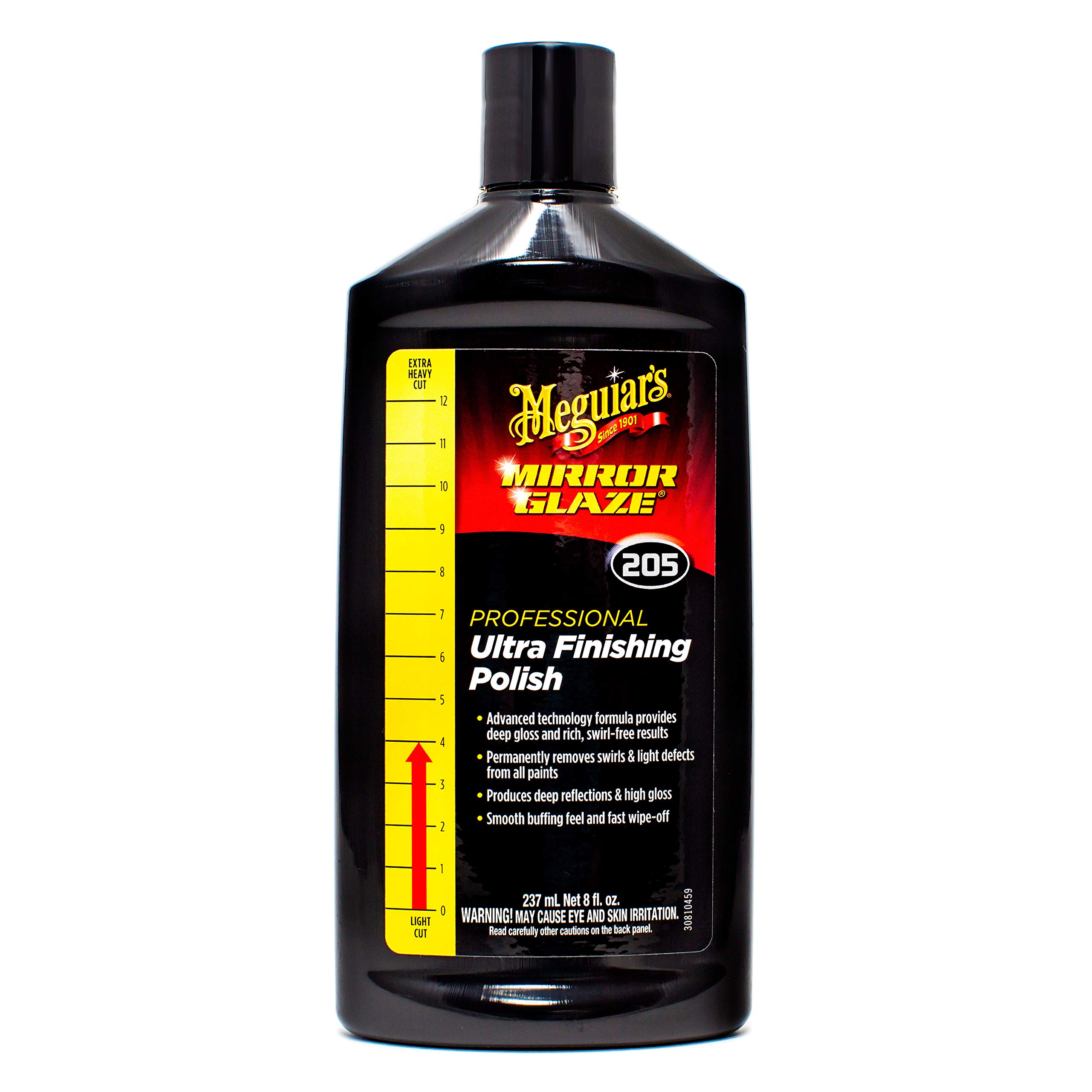 Meguiar's M20508 Mirror Glaze Ultra Finishing Polish - 8 Oz Bottle 8 Oz Finishing Polish