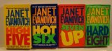 Janet Evanovich Stephanie Plum Series 5-8 (High Five, Hot Six, Seven Up, Hard Eight)