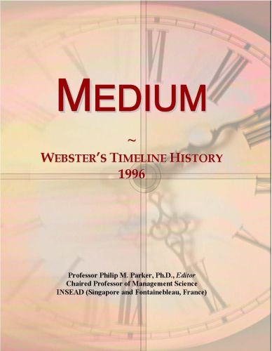 Medium: Webster's Timeline History, 1996