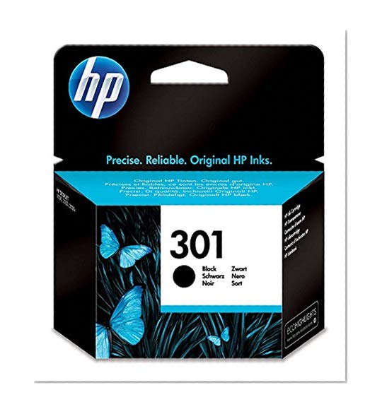 HP 301 Cartouche d'Encre Noir Authentique (CH561EE)