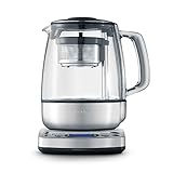 Breville BTM800XL Tea Maker Infuser and Water Kettle, 51 oz, Brushed Stainless Steel and Glass