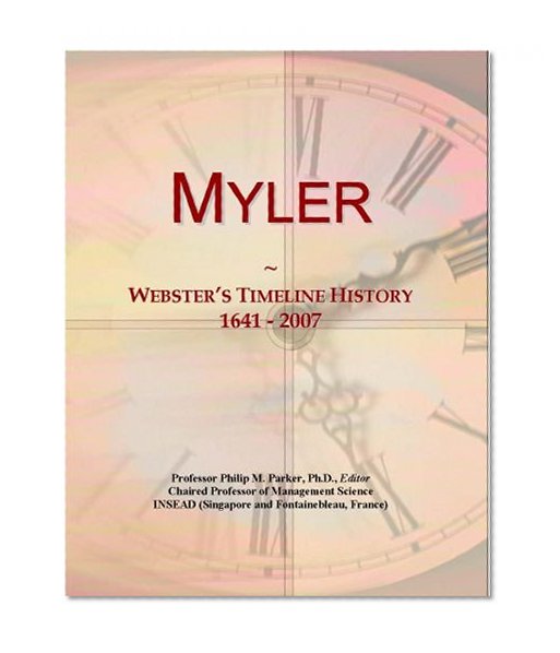 Myler: Webster's Timeline History, 1641 - 2007