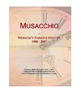 Musacchio: Webster's Timeline History, 1908 - 2007