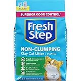 Fresh Step Non Clumping Cat Litter With Febreze Freshness, With 7-Day Odor Control, 14 lb. Bag