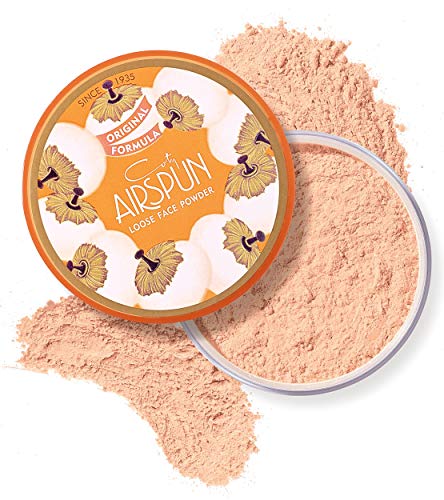 Book Cover Coty Airspun Loose Face Powder 2.3 oz. Rosey Beige Tone Loose Face Powder, for Setting Makeup or Foundation, Lightweight, Long Lasting, Pink,Pack of 1