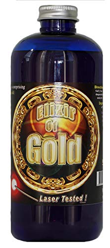 Elixir of Gold, 8 oz, 240 PPM Concentrate by Silver Mountain Minerals (Medical Purity Silver, Most Bioavailable colloidally Suspended Nano Particles)