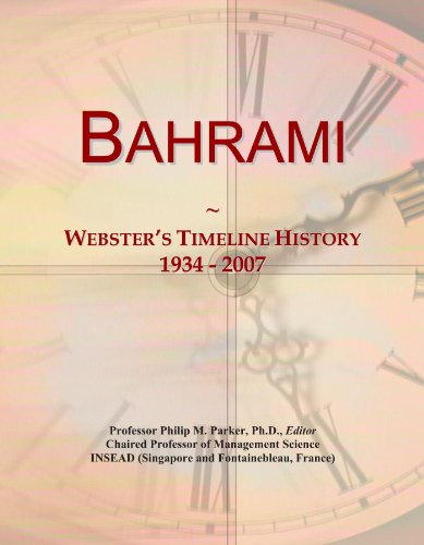 Bahrami: Webster's Timeline History, 1934 - 2007