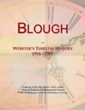 Blough: Webster's Timeline History, 1916 - 2007