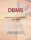 DBMS: Webster's Timeline History, 1968 - 2007