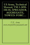 US Army, Technical Manual, TM 5-3895-330-10, SPREADER, AGGREGATE, TOWED: FORCE FEED, P TIRES; 8 FT WIDTH, (BURCH CORP., MODEL FF-8), (FSN 3895-130-3633), military manuals