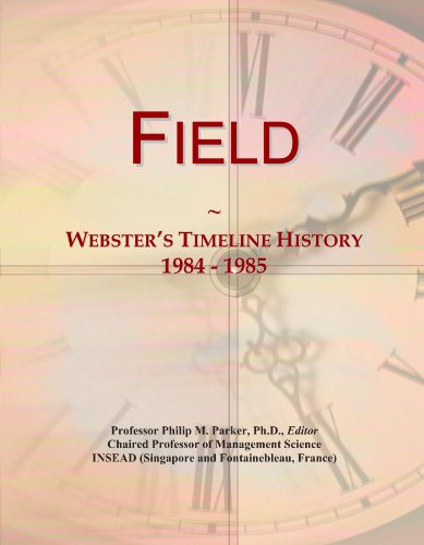Field: Webster's Timeline History, 1984 - 1985