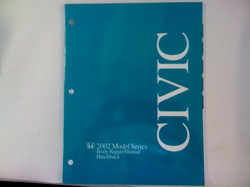 2002 Model Series Body Repair Manual (Honda Civic Hatchback, Pt. No. 61S5T30)