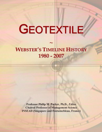 Geotextile: Webster's Timeline History, 1980 - 2007