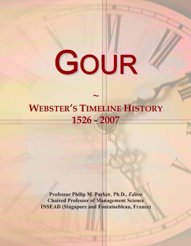 Gour: Webster's Timeline History, 1526 - 2007