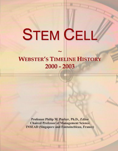 Stem Cell: Webster's Timeline History, 2000 - 2003