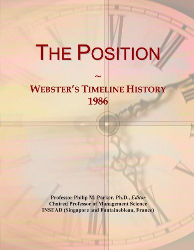 The Position: Webster's Timeline History, 1986