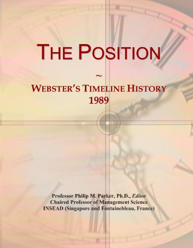 The Position: Webster's Timeline History, 1989