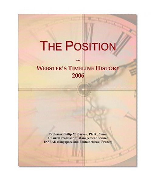 The Position: Webster's Timeline History, 2006