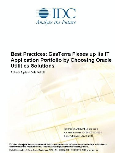 Best Practices: GasTerra Flexes up Its IT Application Portfolio by Choosing Oracle Utilities Solutions