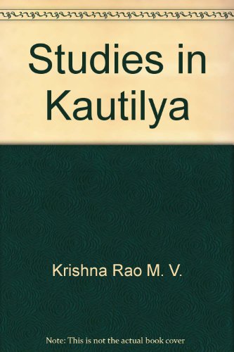 Studies in Kautilya