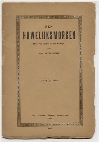 Een huwelijksmorgen, moderne cluyte in Ã©Ã©n bedrijf