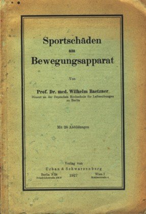 SportschÃ¤den am Bewegungsapparat