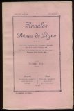 Annales Prince de Ligne (Volume VIII, nrs.29, 30, 31, 32, janvier-...-dÃ©cembre) (2 volumes)