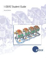 I-Deas Student Guide 2ND EDITION