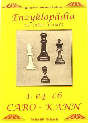 Enzyklopadia/ Enclyclopedia of Chess Games 1. e4 c6 Caro-Kann