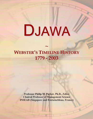 Djawa: Webster's Timeline History, 1779 - 2003